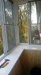 Отделка стен балкона с выносом - фото 3